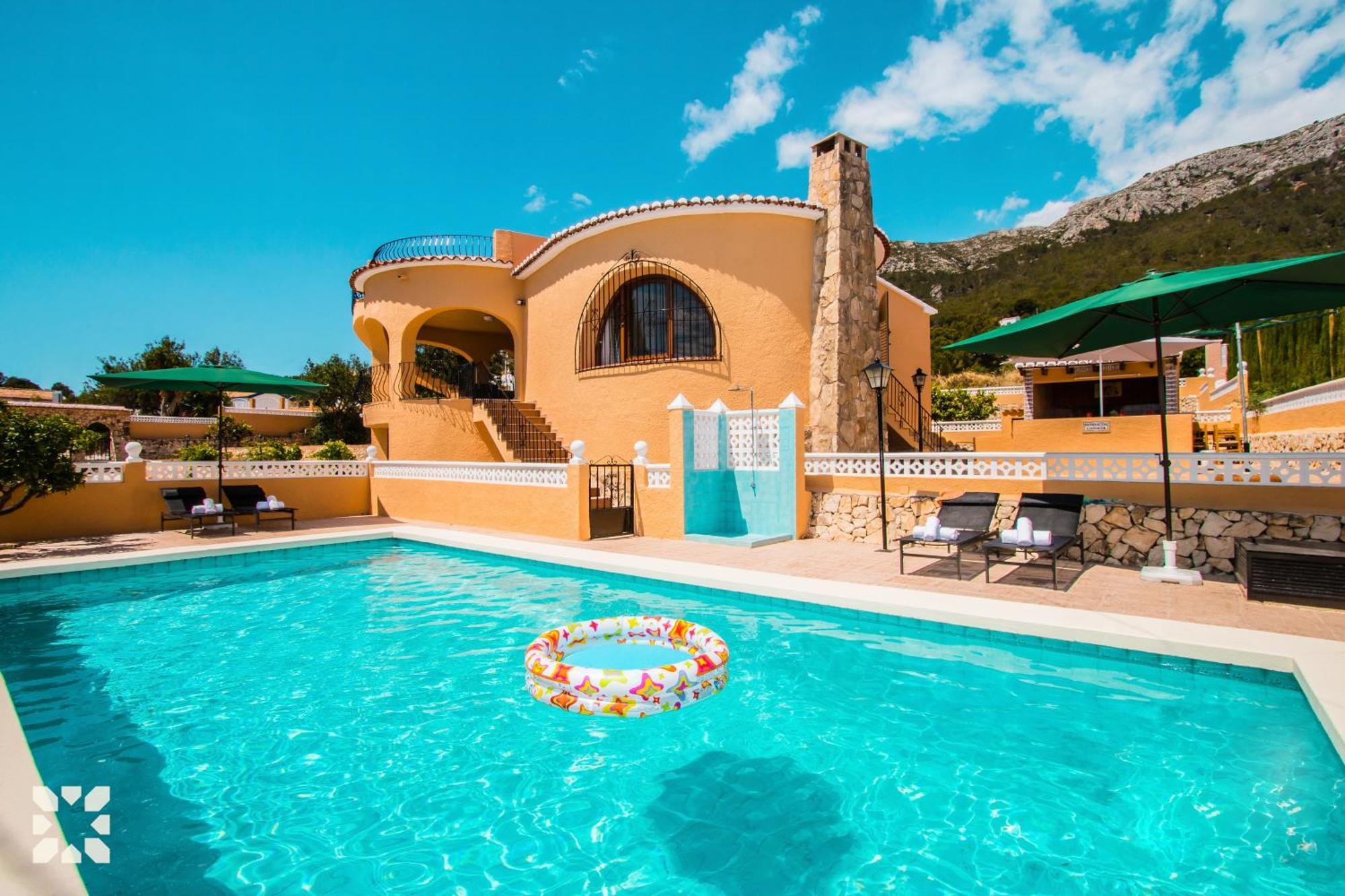 Abahana Villas Teresa Calpe Bagian luar foto