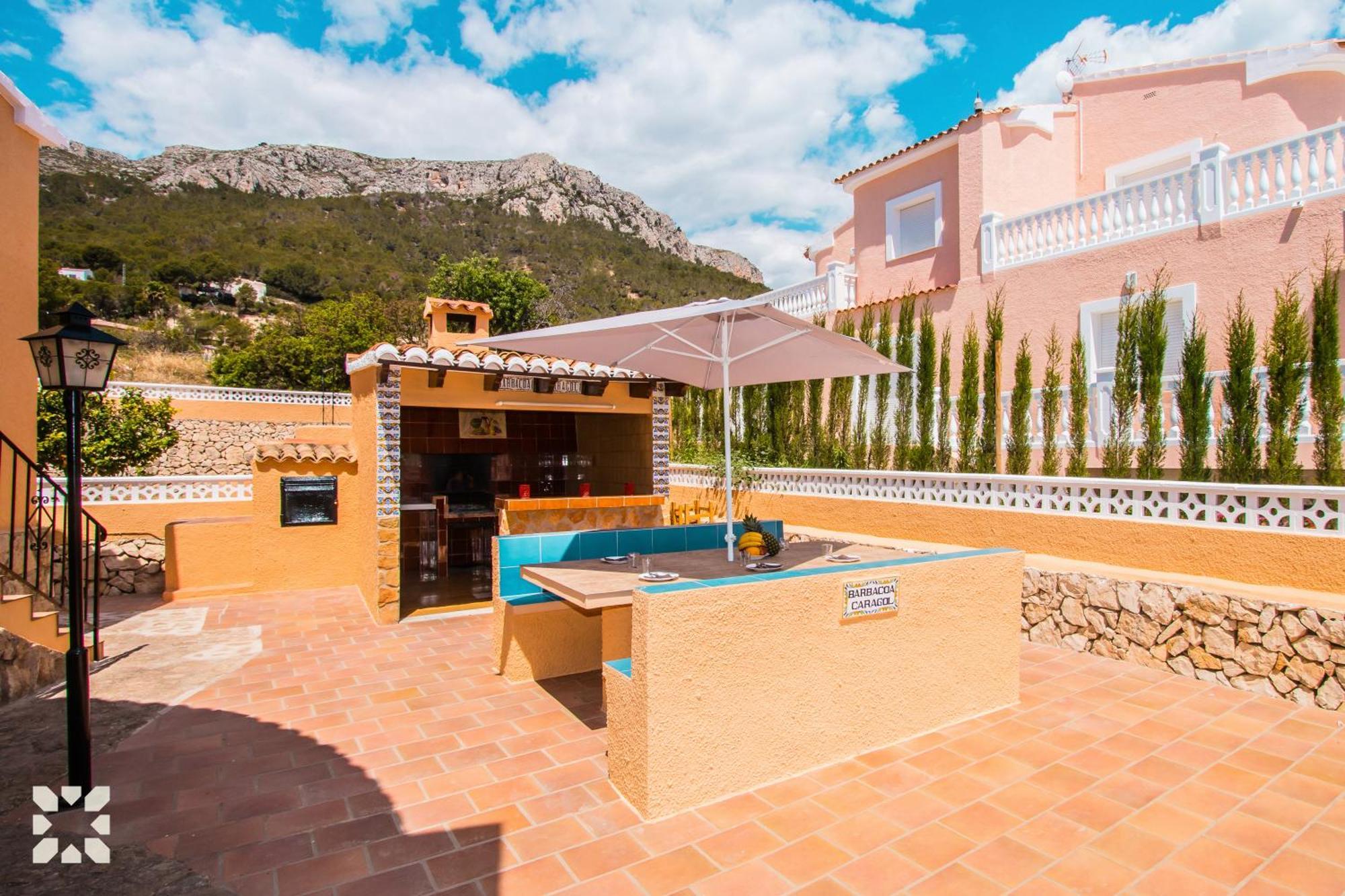 Abahana Villas Teresa Calpe Bagian luar foto